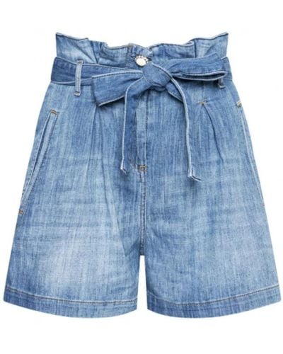 Liu Jo Shorts > denim shorts - Bleu