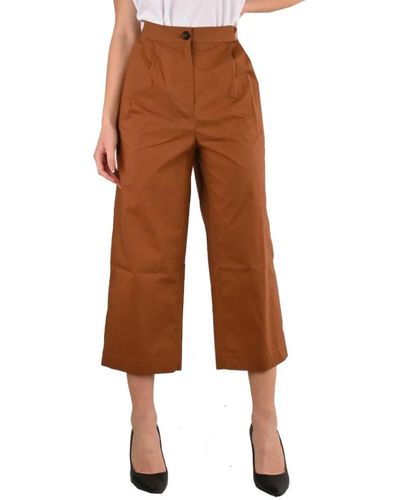 Woolrich Wide Trousers - Brown
