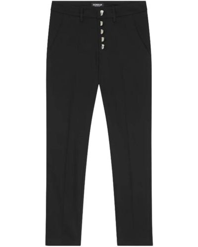 Dondup Pantalones elegantes para mujeres - Negro