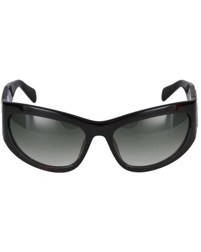 Blumarine Stylische sonnenbrille sbm840 - Schwarz