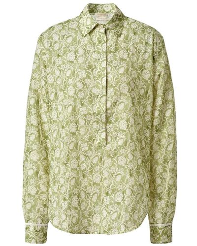 Massimo Alba Blouses & shirts > blouses - Vert