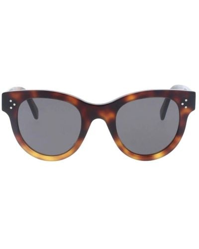 Celine Stilvolle sonnenbrille mit einzigartigem design - Braun