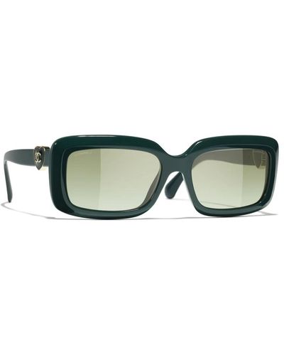 Chanel Ch 5520 1459s3 sunglasses - Verde