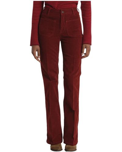 Vanessa Bruno Slim-Fit Trousers - Red