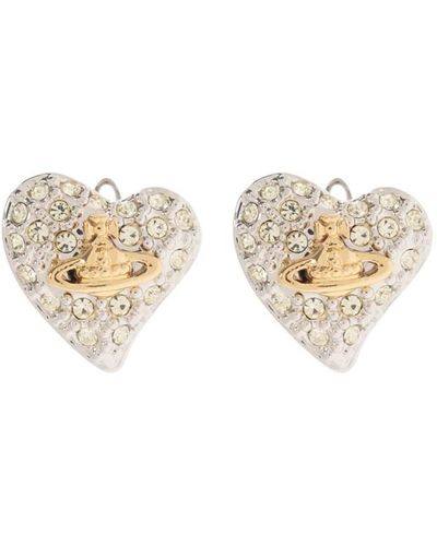 Vivienne Westwood Accessories > jewellery > earrings - Blanc