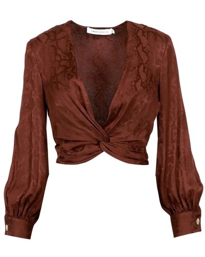 SIMONA CORSELLINI Blouses & shirts > blouses - Marron