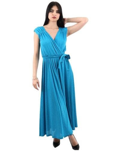 Emme Di Marella Dresses > day dresses > maxi dresses - Bleu