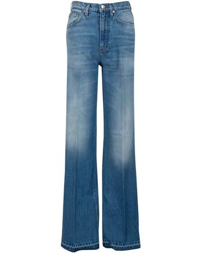 Don The Fuller Jeans > wide jeans - Bleu