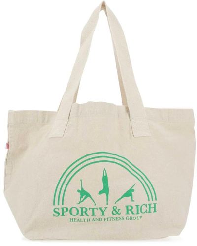 Sporty & Rich Bags > tote bags - Vert