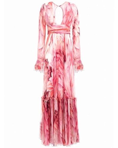 Roberto Cavalli Maxi Dresses - Pink