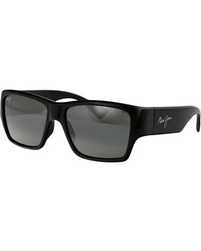 Maui Jim Stylische sonnenbrille für ultimativen schutz - Schwarz