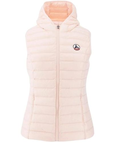 J.O.T.T Chaqueta sin mangas con capucha - just over the top - Rosa