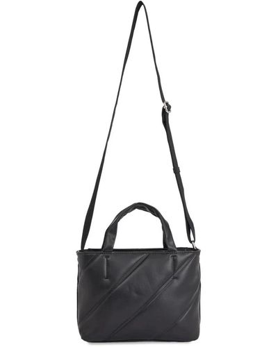 Calvin Klein Stilvolle schwarze handtasche mit schultergurt