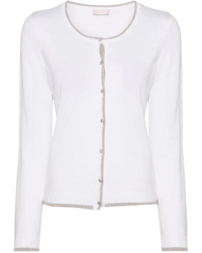 Liu Jo Knitwear > cardigans - Blanc