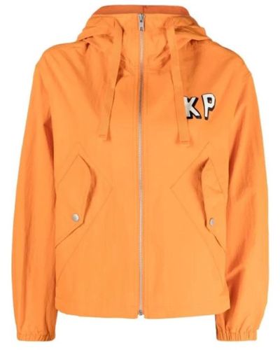 KENZO Light Jackets - Orange