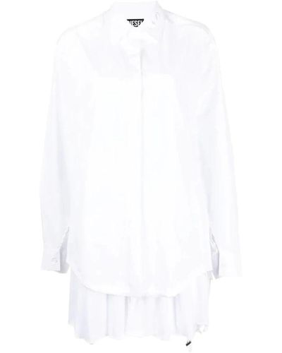 DIESEL Blouses & shirts > shirts - Blanc