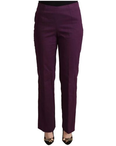 Bencivenga Slim-Fit Pants - Purple