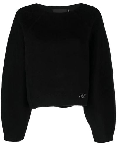 Axel Arigato Round-Neck Knitwear - Black
