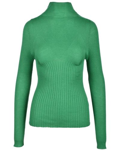 Erika Cavallini Semi Couture Turtlenecks - Green