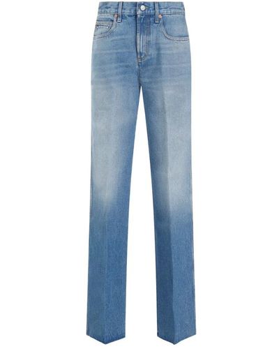 Gucci Blau mix baumwoll jeans