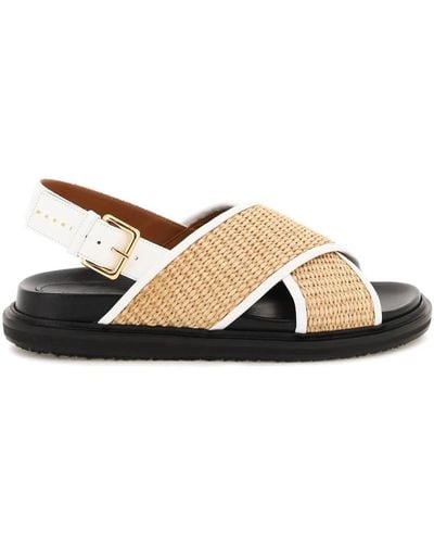 Marni Flat sandals - Braun