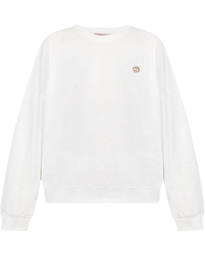 Twin Set Sweatshirts & hoodies > sweatshirts - Blanc