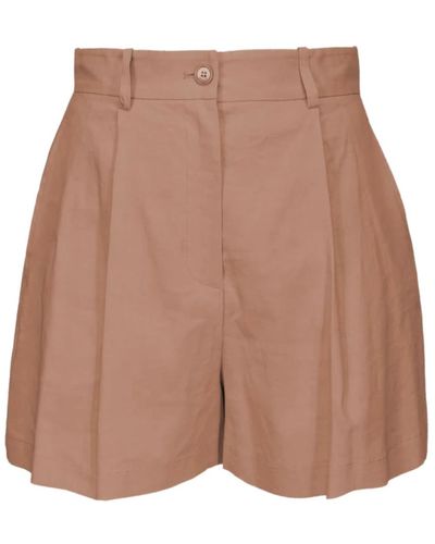 Pinko Shorts > short shorts - Marron