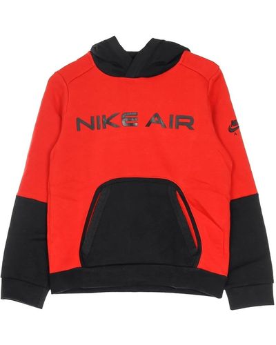 Nike Rot/schwarzer air hoodie