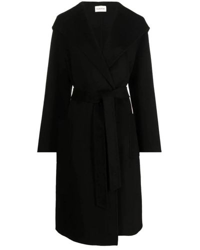 P.A.R.O.S.H. Belted Coats - Black