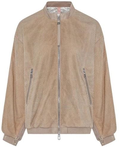 DUNO Bomber Jackets - Brown