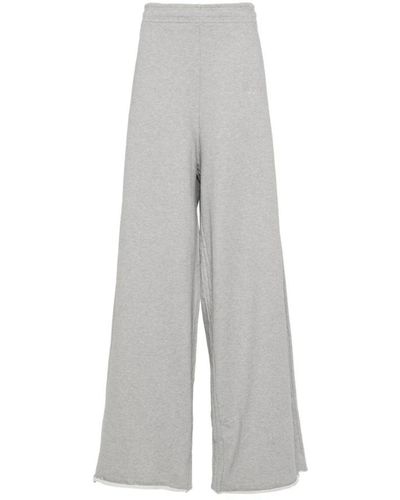 Vetements Wide trousers - Grau