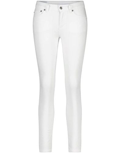 Dondup Super skinny ankle jeans - Weiß