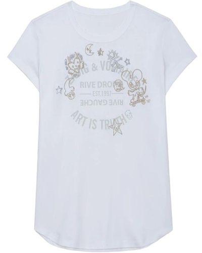 Zadig & Voltaire Camisetas y polos blancos