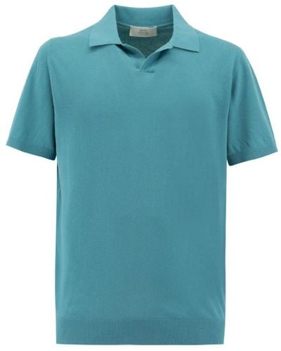 Mauro Ottaviani Polo shirts - Blau