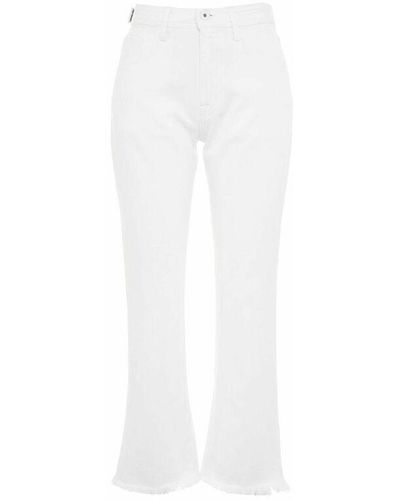 Jacob Cohen Clothing jeans vq020 03 t273a 21 - Blanc
