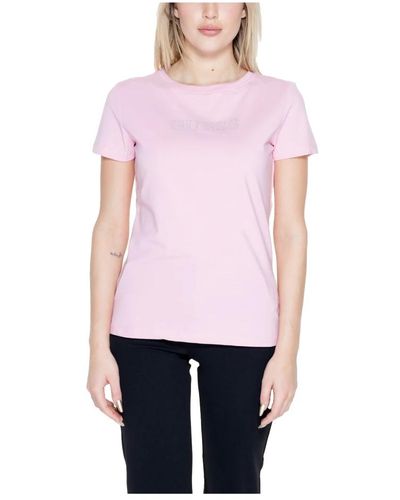 Guess T-shirt frühling/sommer kollektion - Pink
