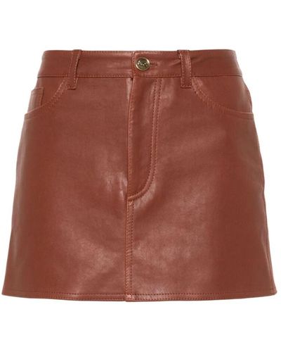 Etro Leather skirts - Marrón