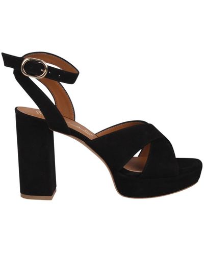 Via Roma 15 Shoes > sandals > high heel sandals - Noir