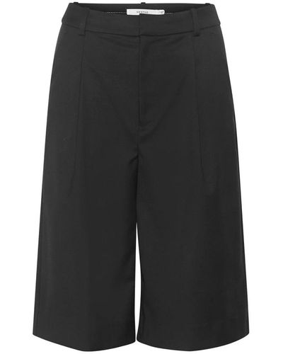 Gestuz Long Shorts - Black
