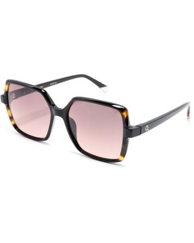 Etnia Barcelona Schwarze sonnenbrille für den täglichen gebrauch - Pink
