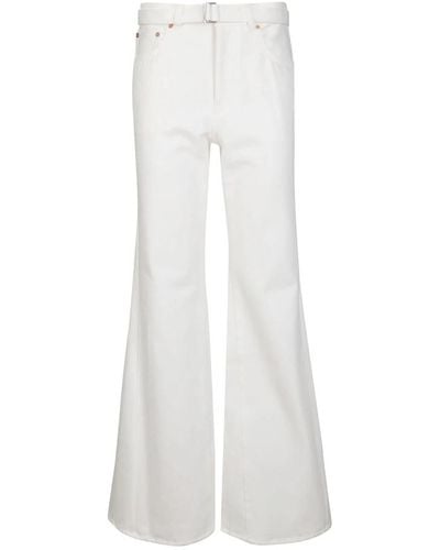 Sacai Wide Trousers - White