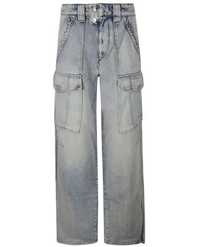 Isabel Marant Wide Jeans - Grey