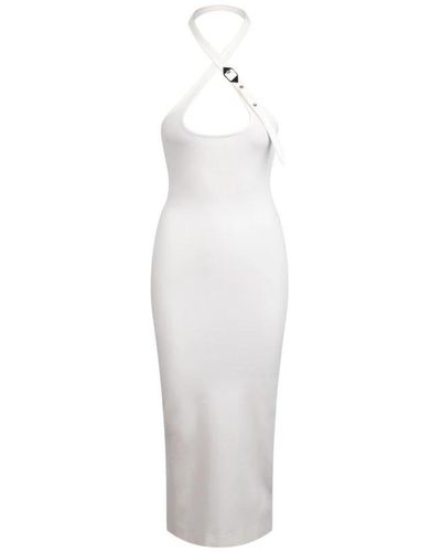 The Attico Midi Dresses - White