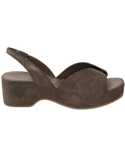 Roberto Del Carlo Shoes > heels > wedges - Marron