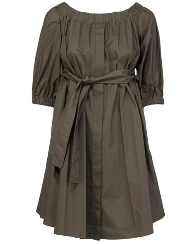 P.A.R.O.S.H. Short Dresses - Grau