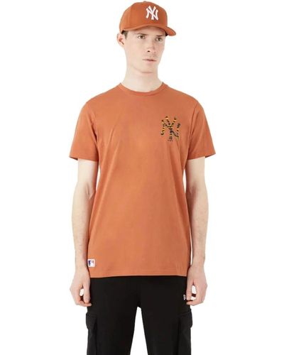 KTZ Linke Brust T -Shirt - Orange