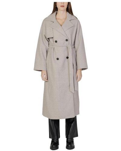 ONLY Trench Coats - Gray