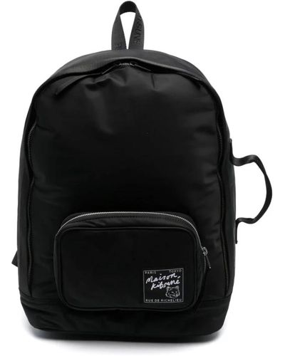 Maison Kitsuné Bags > backpacks - Noir
