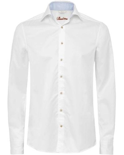 Stenströms Casual Shirts - White