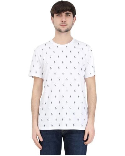 Ralph Lauren T-shirt unisex bianca con logo - Bianco